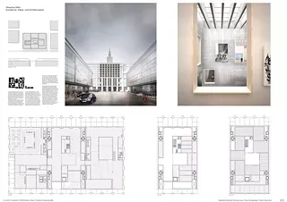 Plan 1: -Dachaufsicht -Grundrisse EG bis 2. OG