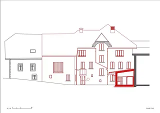 Façade cour