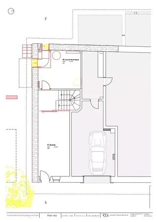 Plan rez-de-chaussée