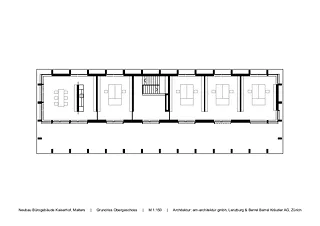 Plan d'étage supérieure