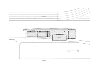 Grundriss - mobiler temporärer Pavillon