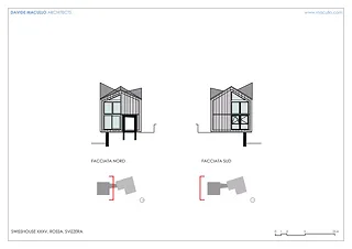 Swisshouse XXXV_Façades nord et sud