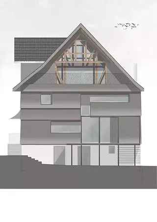 Gartenfassade West
