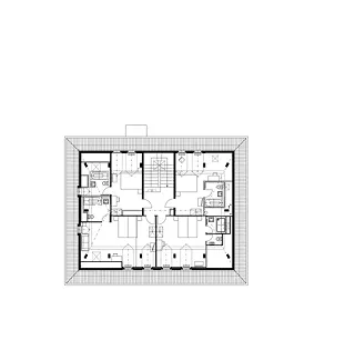 Der Auberge communale: Dachgeschoss