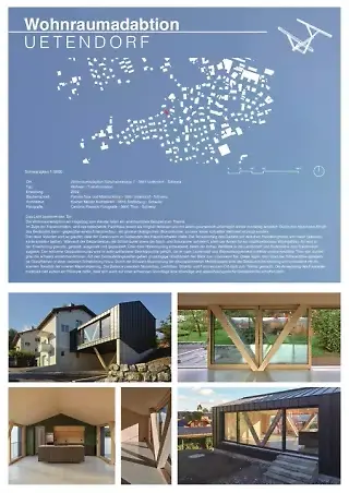 Plakat mit Schwarzplan