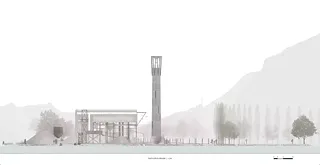 Fassade Leuchtturm
