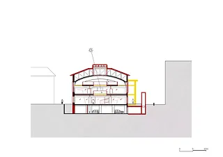 Stadthalle_coupe transversale