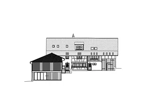 Façade sud-est