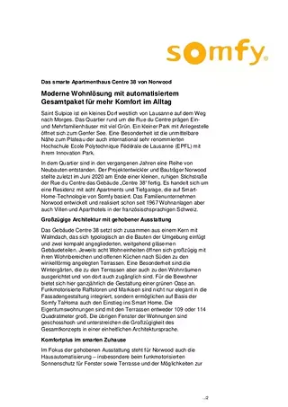 Objektbericht in Deutsch