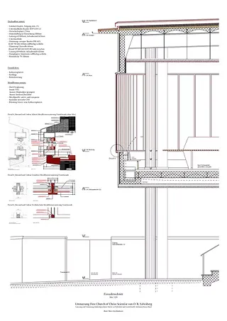 Detail Hauptfassade