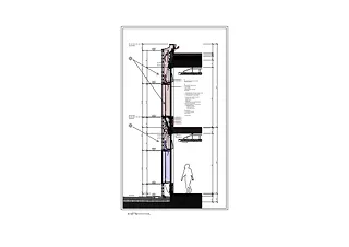 Detailschnitt Fassade