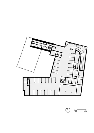 BWA, Ambassade de Moscou, plan sous-sol