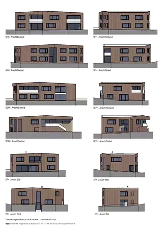 Rietacher façades 1:200