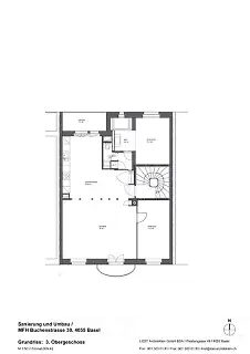 Grundriss 3. Obergeschoss