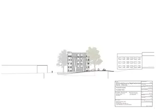 Vue façade nord