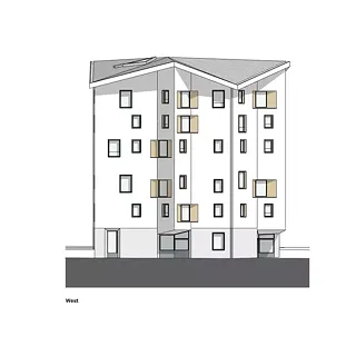 Façade ouest