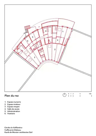 Plan du rez-de-chaussée