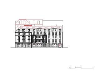 Façade nord-est Müllerstrasse