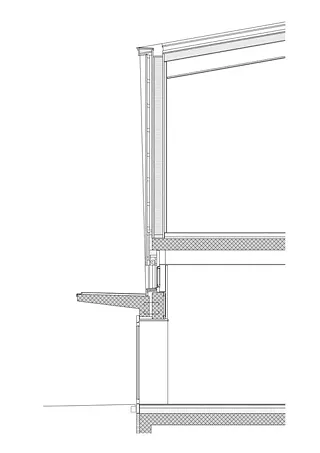 Coupe détail 1:20