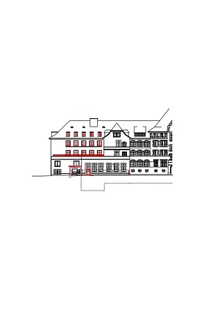 Fassade Nord 1:400