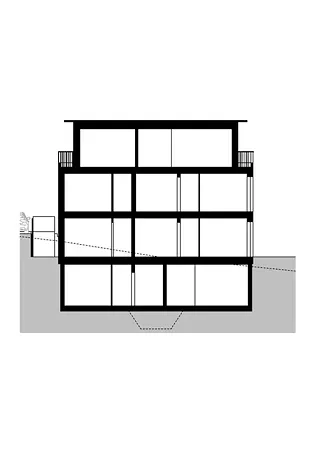 Querschnitt Haus A