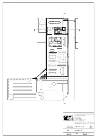 Grundriss Erdgeschoss - Büro