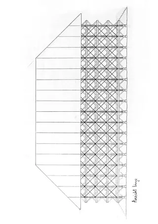 Façade longitudinale
