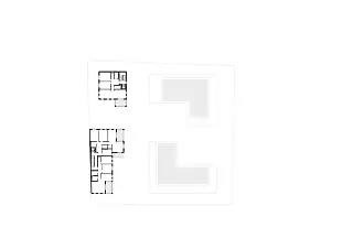 plan 1er étage, maisons C+D