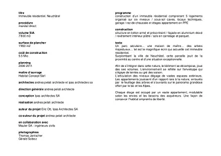 descriptif du projet
