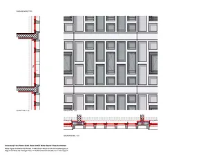 Détail façade nord typ 3