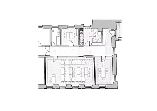 Plan de l’ancien appartement du concierge