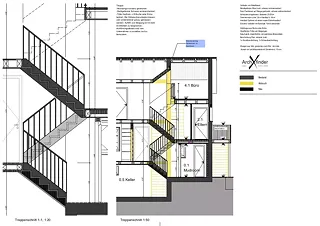 Détail escalier