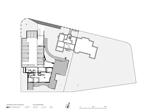 stadtvilla kreuzlingen - gartengeschoss 1:200