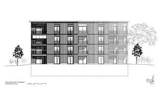 Façade sud