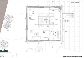 Fuchswegli – Grundriss – Rebecca Bernhard
