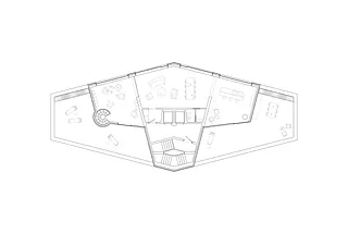 Espaces communs et terrasse