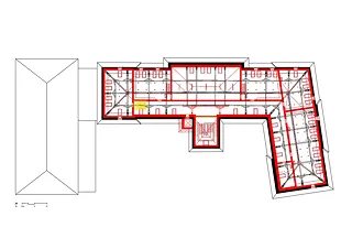 Ausgebautes Dachgeschoss