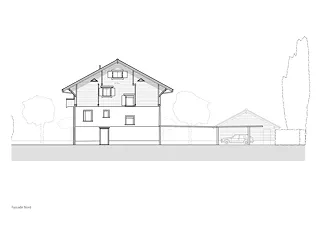 Elevation nord