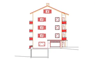 Façade ouest