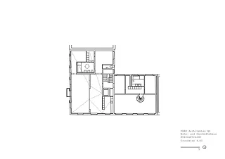 Plan au sol 4e. étage