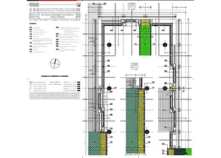 Detail Schiebefenster- und türen, EG