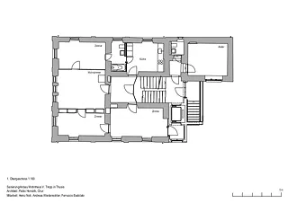 Grundriss 1. Obergeschoss
