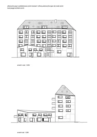 façades ouest + sud