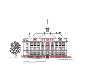 Façade sud