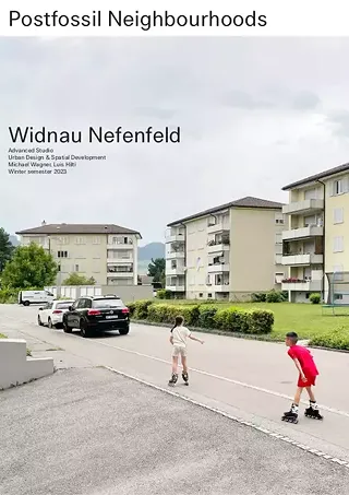 Übersicht der Entwurfsstudios in der Reihe ‹Postfossil Neighbourhoods›