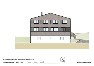 Südwestfassade