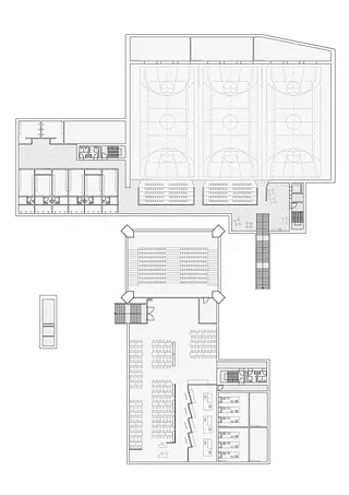 Grundriss, Untergeschoss 1:200 © Oliver Vogler, 2012