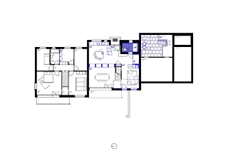 Untergeschoss, Erdgeschoss und 1. Obergeschoss 