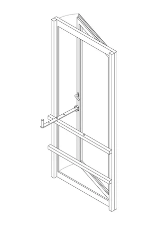 Sturmhaken – Bürofenster