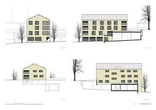 Ansichten Neubau